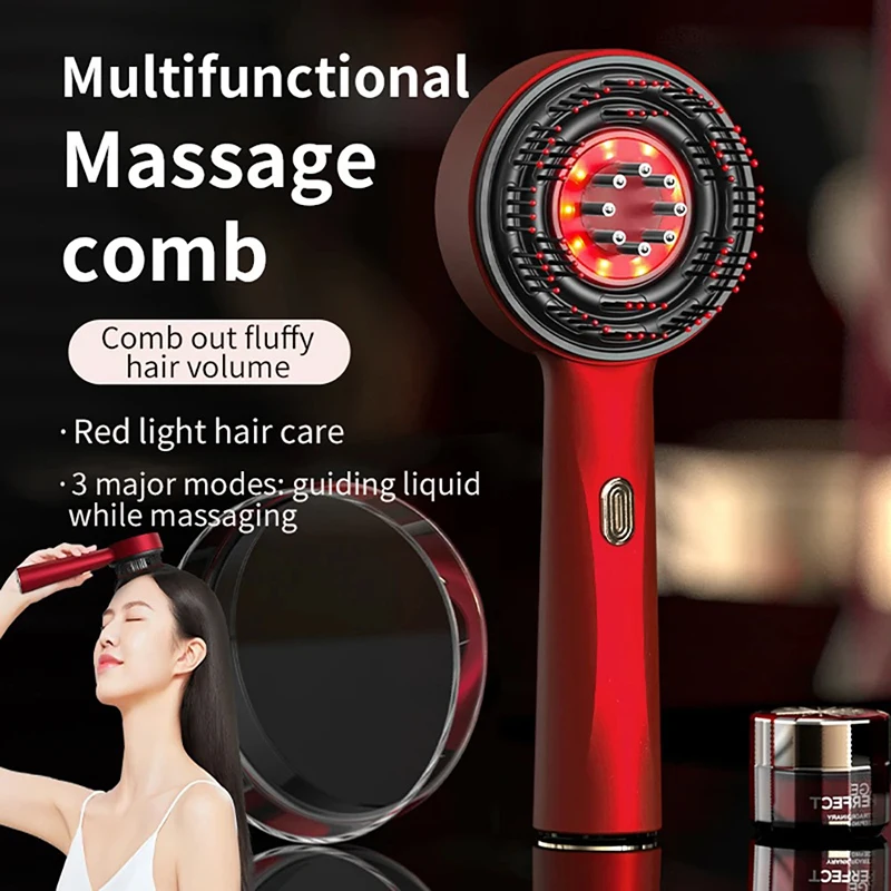 Hair Care For Hair Growth - Peigne de massage vibrant électrique, brosse