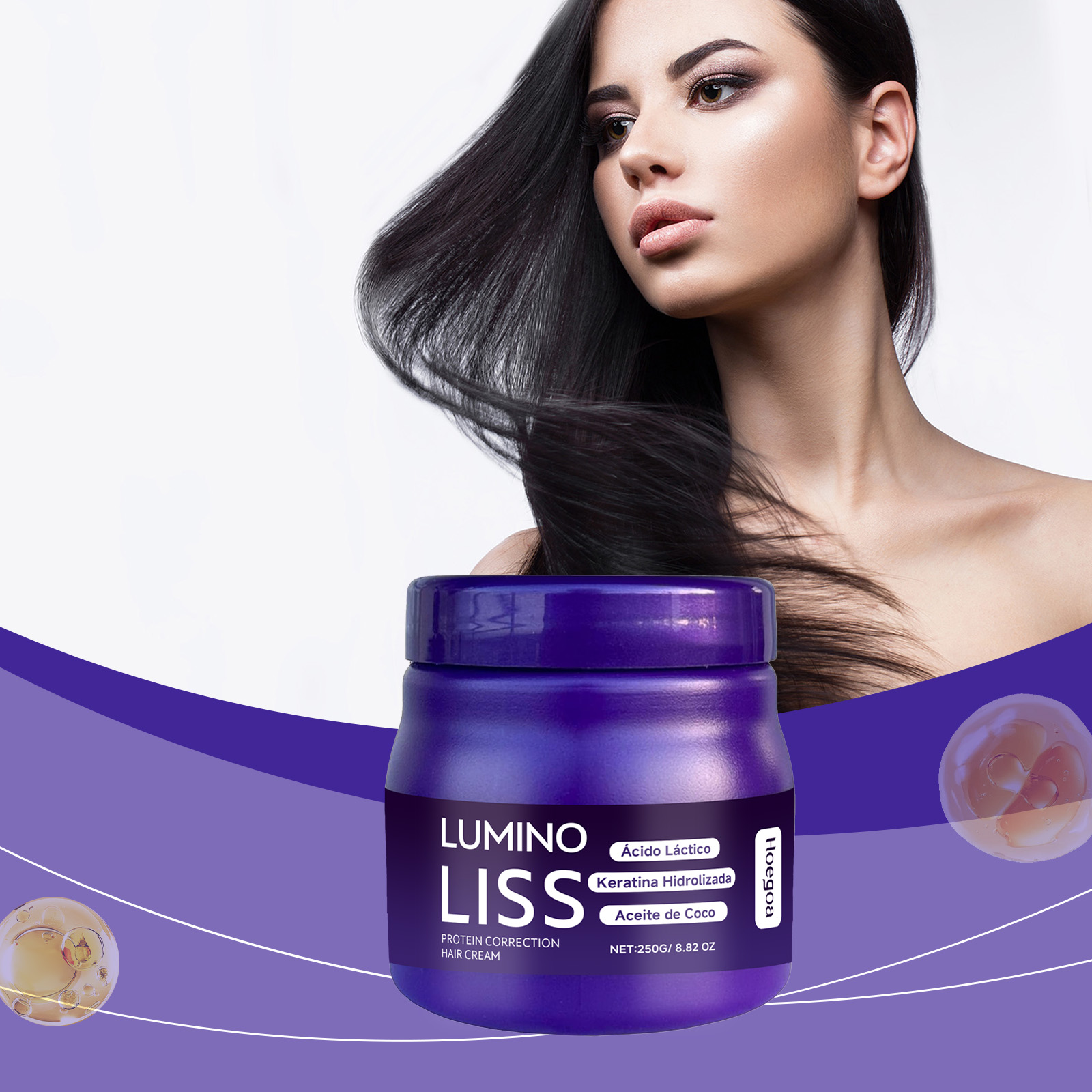 Deep Conditioner Mask - Crème capillaire correctrice de protéines, améliore