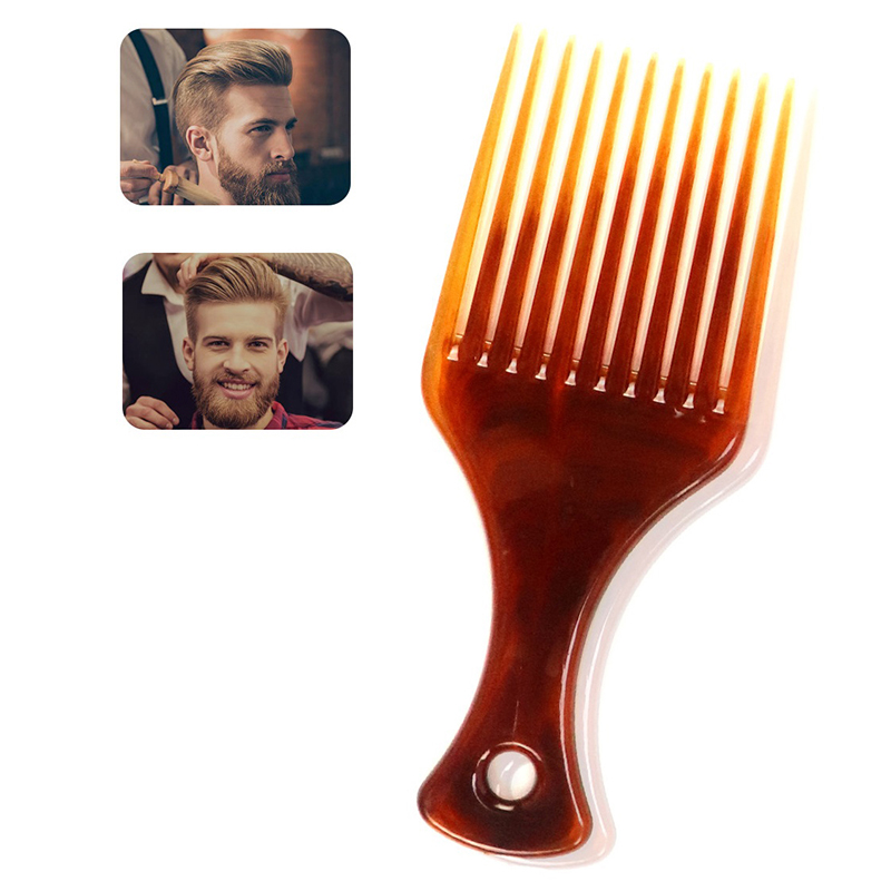 Afro Pick Comb - Brosse à Dents Larges, Peigne Fourchette,