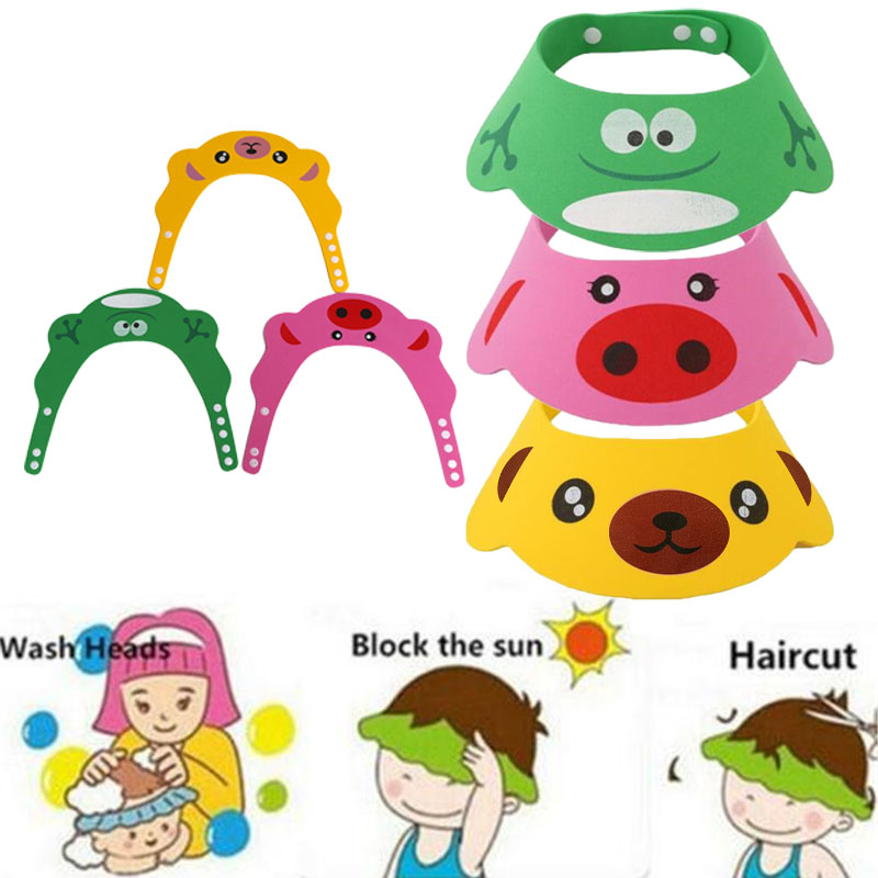 Hair Care For Baby - Chapeau de douche réglable pour bébé,