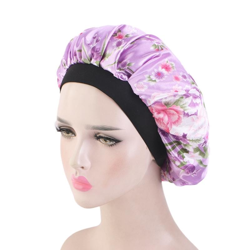 Hair Care Daily Routine - Bonnet sommeil avec couverture cheveux lisses