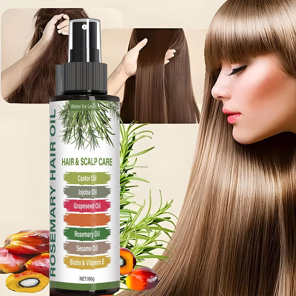 Hair Care For Hair Growth - Huile de romarin 100g, soin intensif