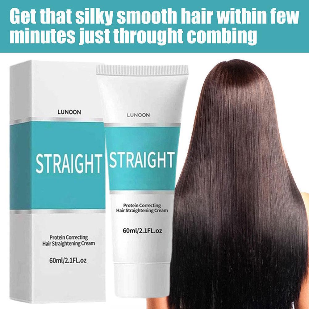 Hair Care Dupes - Crème lissante professionnelle à la kératine,