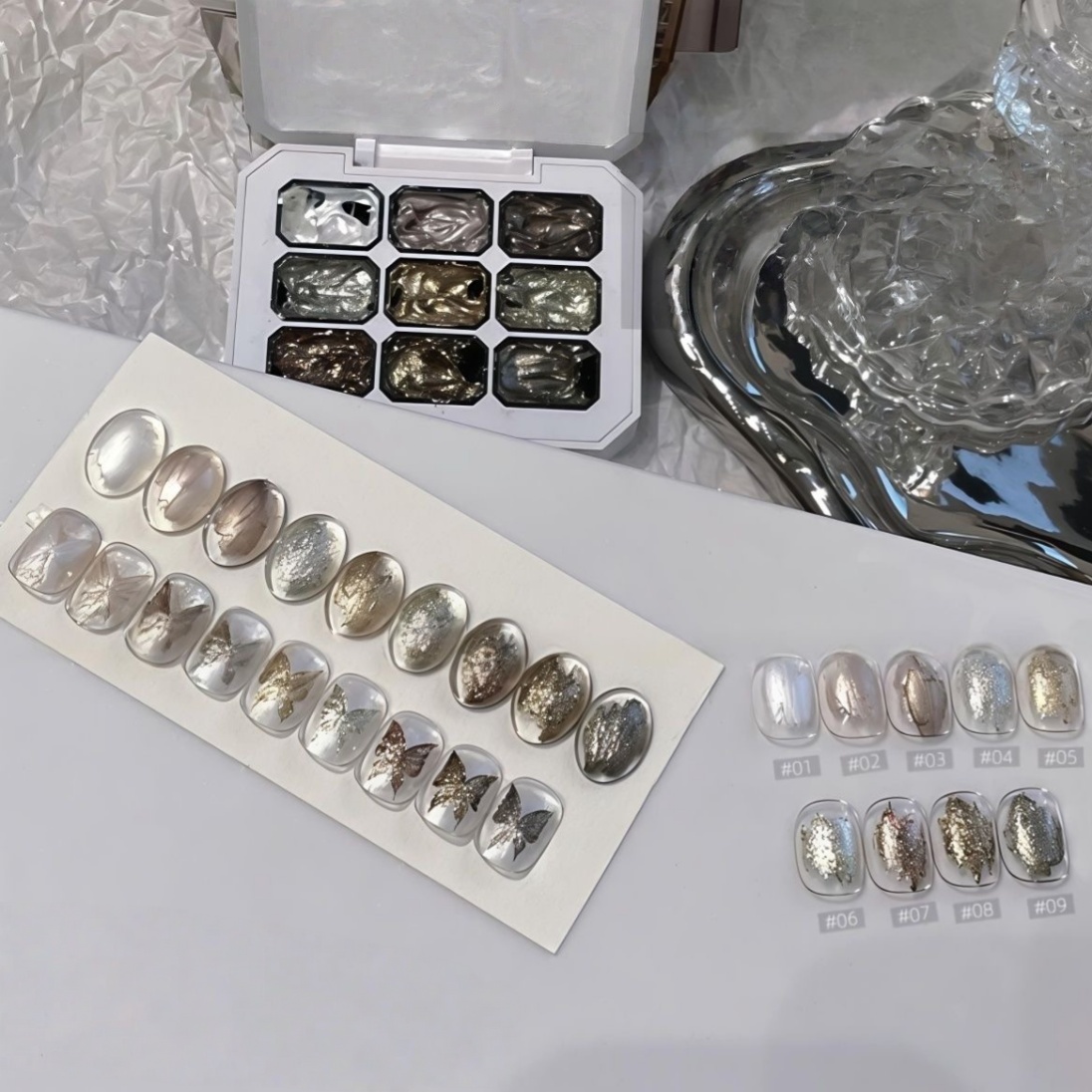 Lot de 9 vernis à ongles solid - Hair Care Gel avis et prix