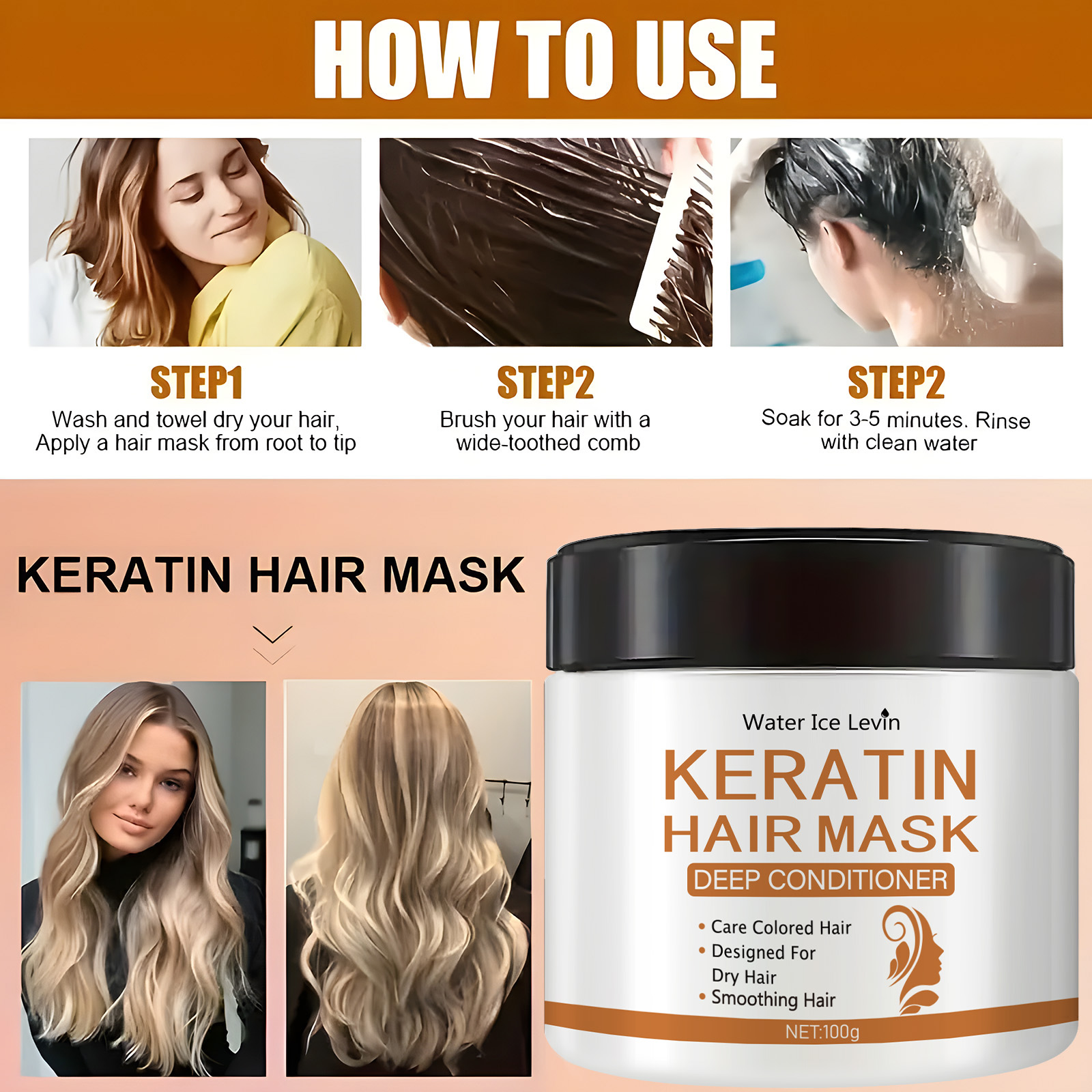 Masque capillaire à la kératin - Hair Care Dupes avis et prix
