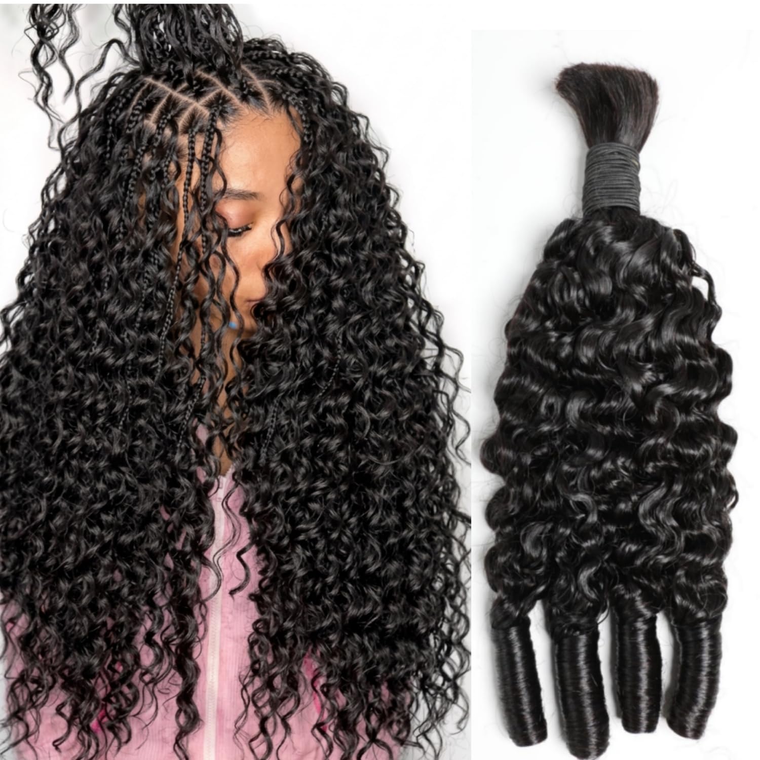 Cheveux humains pour tresses b - Hair Care Indian avis et prix