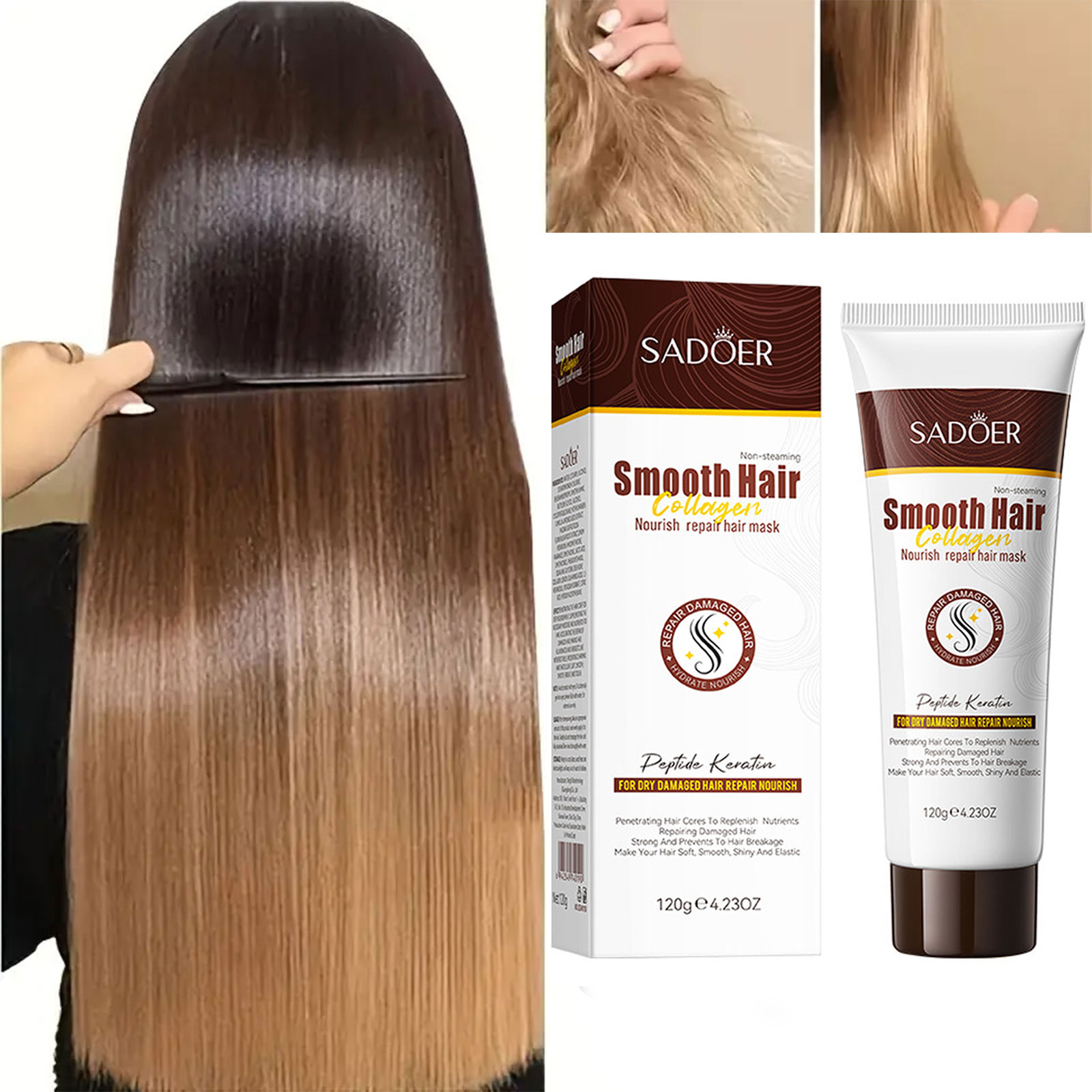 SADOER masque capillaire au co - Deep Conditioner Mask avis et prix