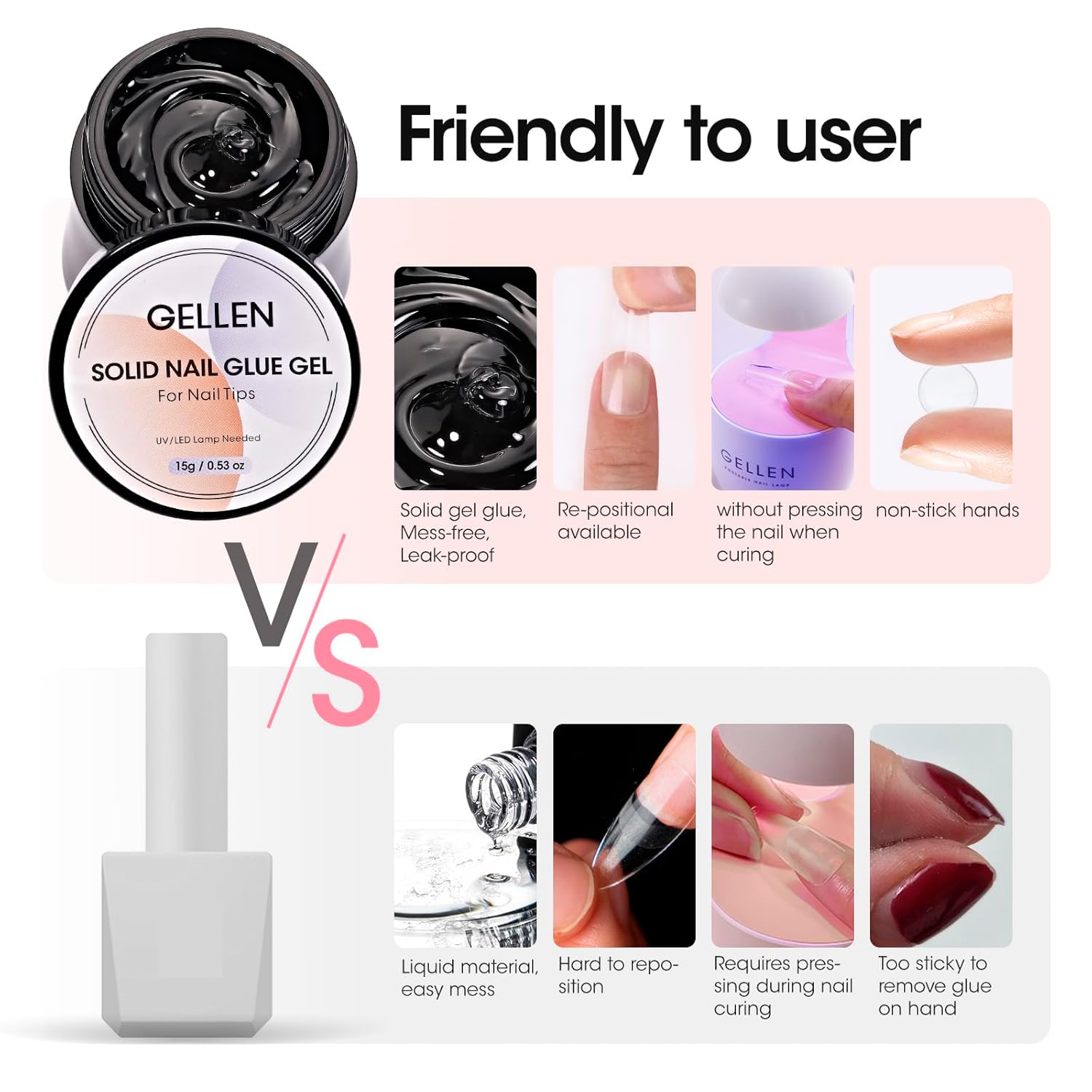 GELLEN Gel Solide Transparent  - Hair Care Gel avis et prix