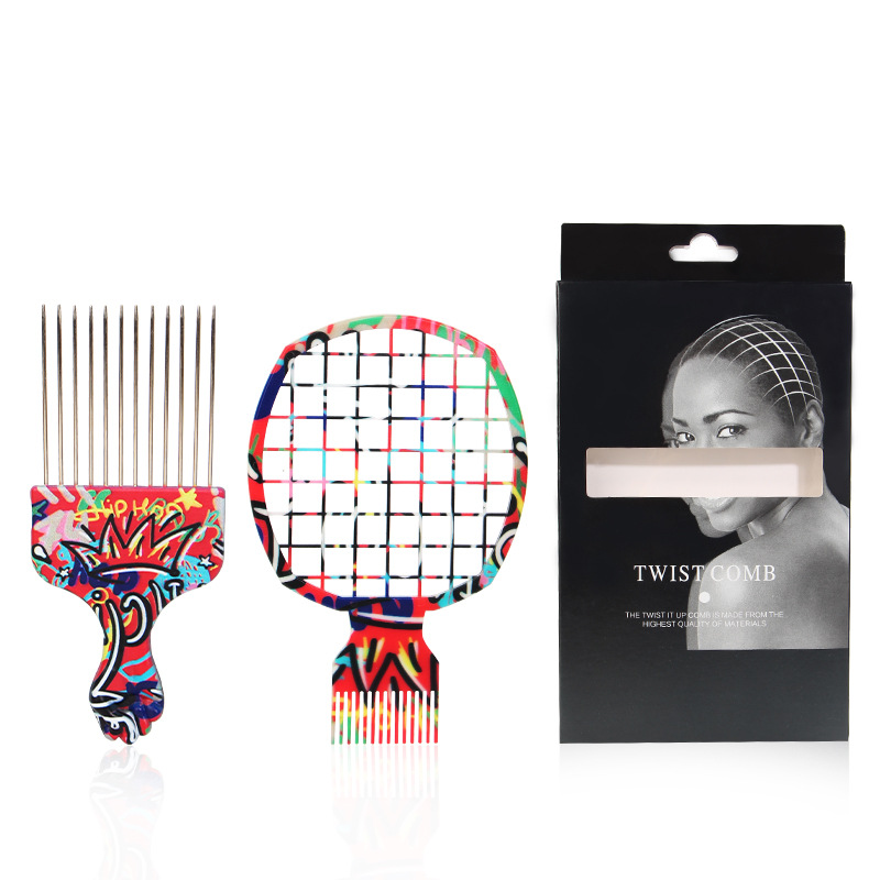 Ensemble de 2 peignes afro pro - Afro Pick Comb avis et prix