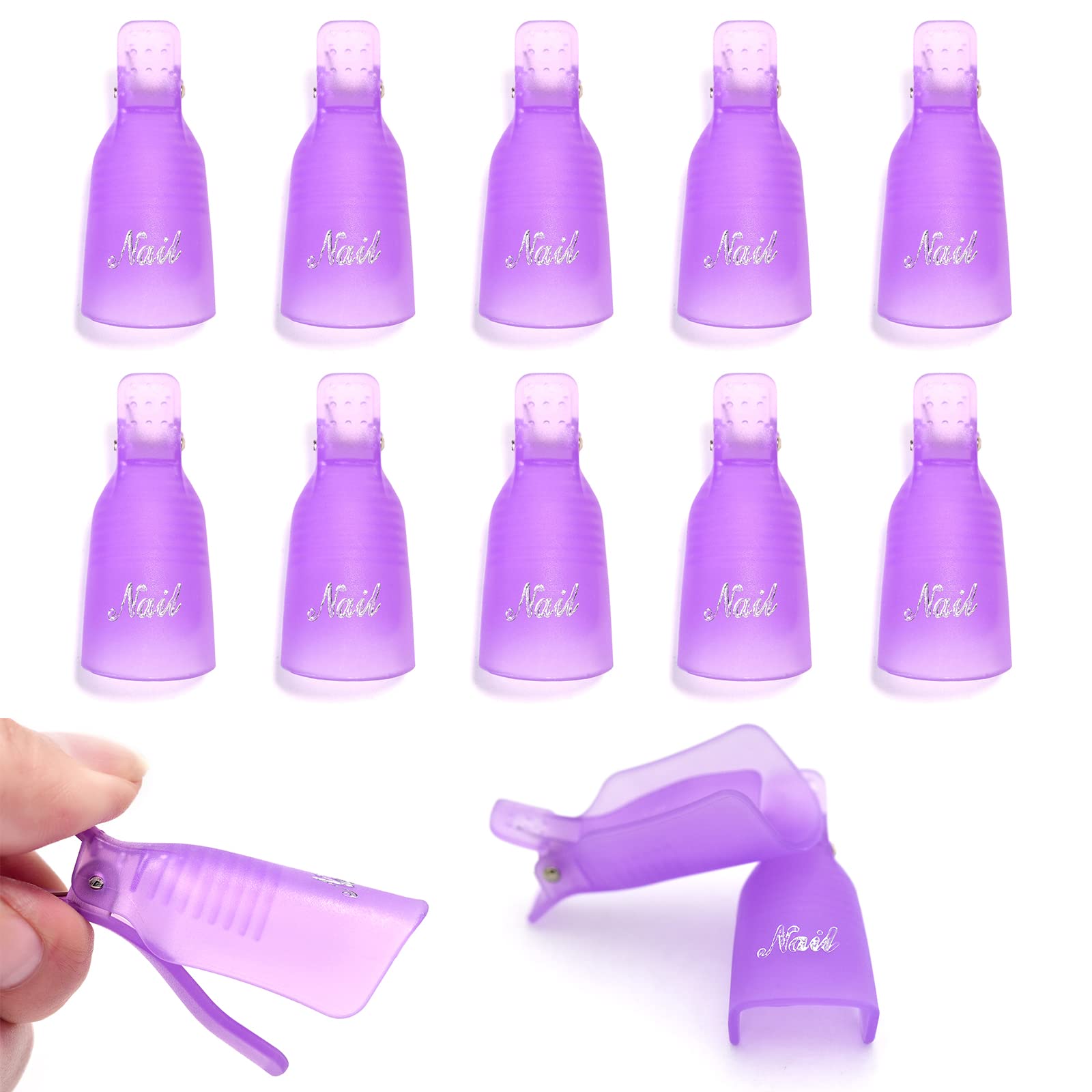 Lot de 10 pinces en plastique  - Hair Care Gel avis et prix