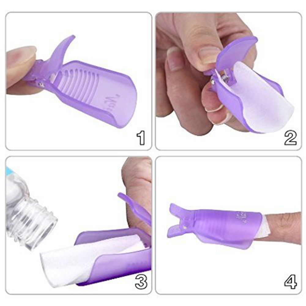 Lot de 10 pinces en plastique  - Hair Care Gel avis et prix