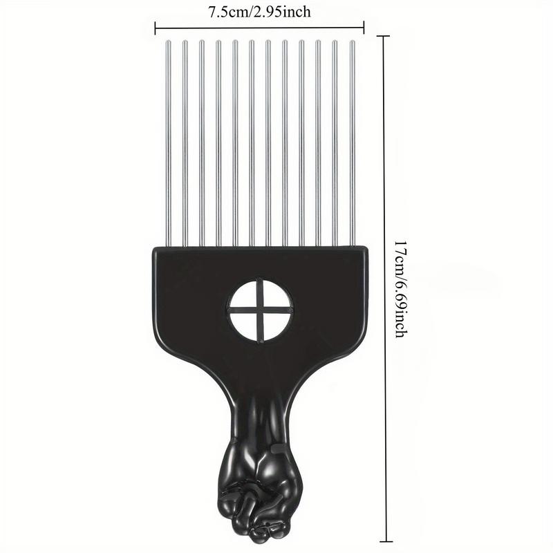 Lot de 2 peignes afro en métal - Afro Pick Comb avis et prix