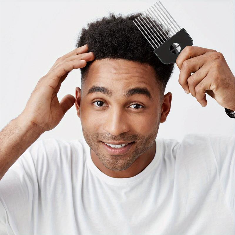 Lot de 2 peignes afro en métal - Afro Pick Comb avis et prix
