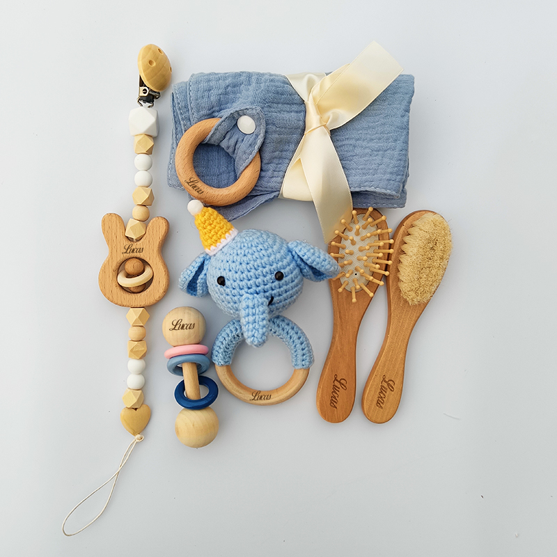 Brosse à cheveux en bois avec  - Hair Care For Baby avis et prix