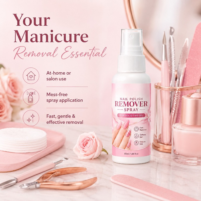 Spray Dissolvant pour Ongles,  - Hair Care Gel avis et prix